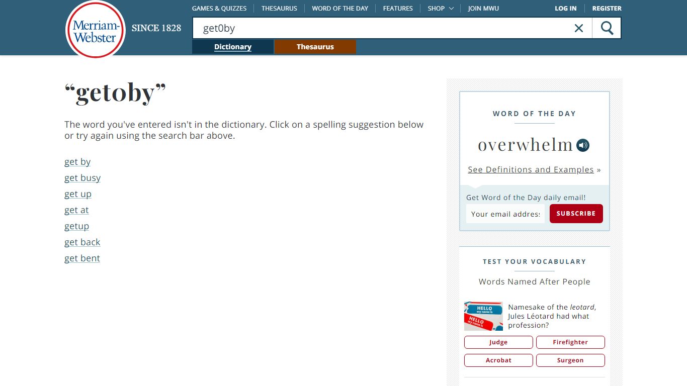 Get by Definition & Meaning - Merriam-Webster